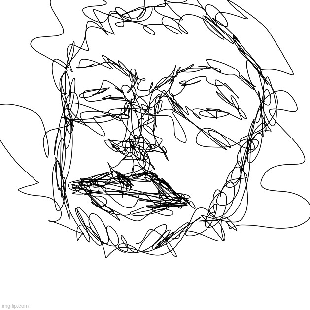 face 1 -- scribble | made w/ Imgflip meme maker