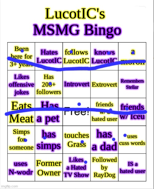 LucotIC's MS_Memer_Group Bingo | image tagged in lucotic's ms_memer_group bingo | made w/ Imgflip meme maker