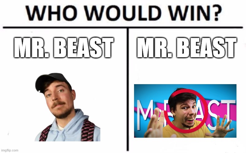 Credit for meme Mr beast : r/memes