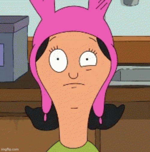 image tagged in louise belcher eye twitch | made w/ Imgflip meme maker