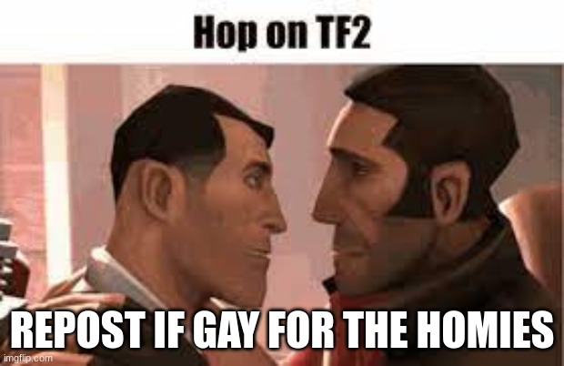 REPOST IF GAY FOR THE HOMIES | made w/ Imgflip meme maker