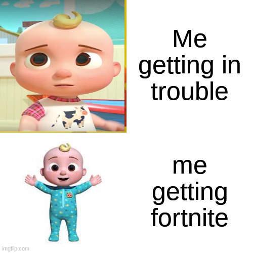 Apple | Me getting in trouble; me getting fortnite | image tagged in funny | made w/ Imgflip meme maker