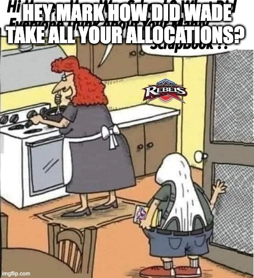 HEY MARK HOW DID WADE TAKE ALL YOUR ALLOCATIONS? | image tagged in wedgie | made w/ Imgflip meme maker