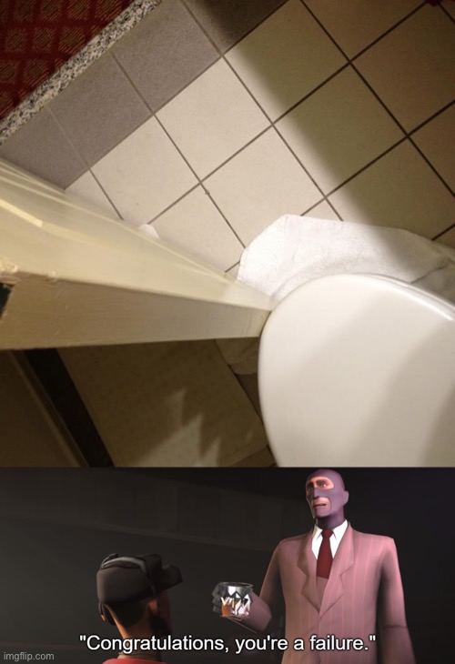 That was a Terrible Toilet placement. | image tagged in congratulations you're a failure,you had one job,memes,door,design fails,toilet | made w/ Imgflip meme maker