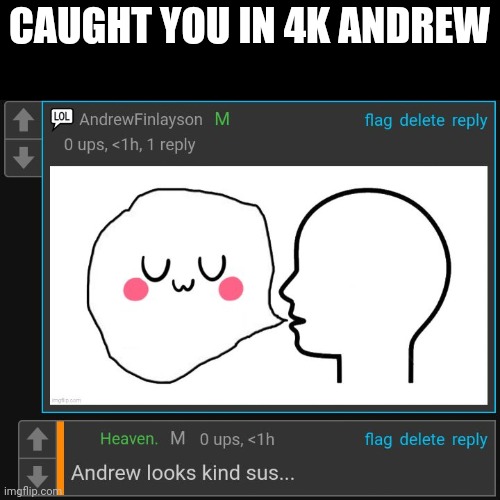 GET CAUGHT AYYYYYY, WE DID IT BOY, MISSION ACCOMPLISHED | CAUGHT YOU IN 4K ANDREW | made w/ Imgflip meme maker