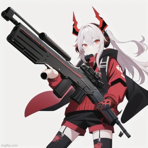 i put gun devil what did they do to it | made w/ Imgflip meme maker
