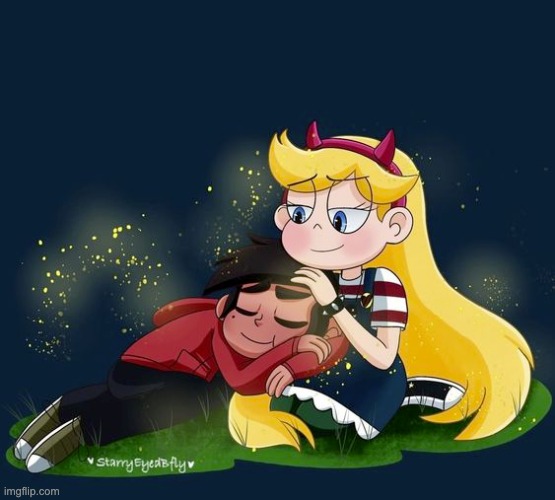 image tagged in fanart,cute,star vs the forces of evil,svtfoe,starco,memes | made w/ Imgflip meme maker