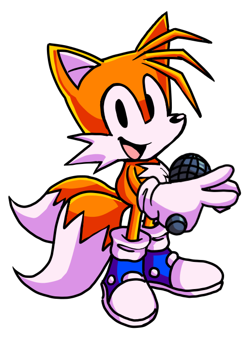 High Quality Fnf Tails The Fox Blank Meme Template