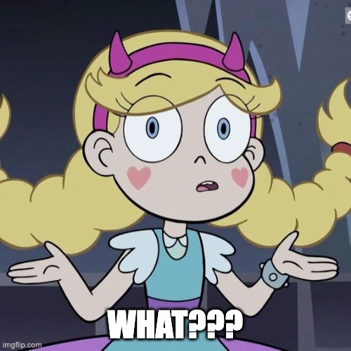 What??? | WHAT??? | image tagged in what,memes,funny,svtfoe,star butterfly,star vs the forces of evil | made w/ Imgflip meme maker