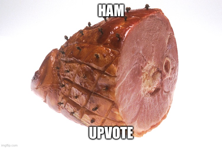 :) | HAM; UPVOTE | image tagged in ham | made w/ Imgflip meme maker