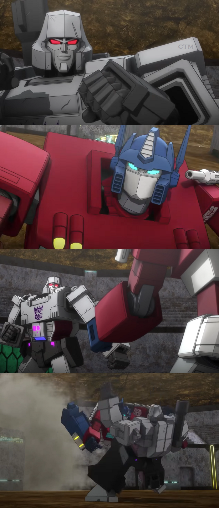 High Quality Megatron Dad Joke Machinima Blank Meme Template