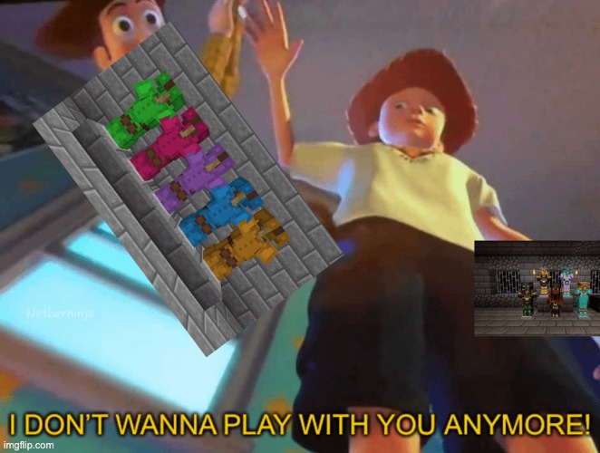 With the new Armor Trims, This can be the end of Dyed Leather Armor, i guess..? | image tagged in minecraft,memes,funny,repost,i don't want to play with you anymore,minecraft memes | made w/ Imgflip meme maker