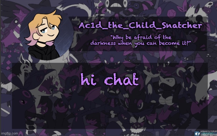 . | hi chat | made w/ Imgflip meme maker