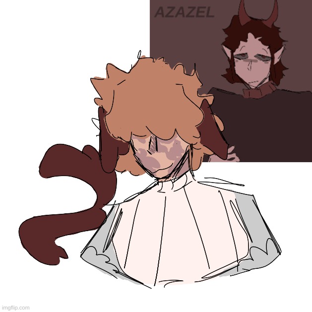 azazel please stop owning children | made w/ Imgflip meme maker