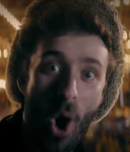 AJR pog face Blank Meme Template