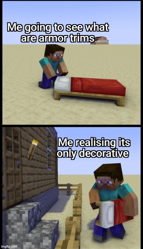 Awww........ No Buffs? | image tagged in minecraft,minecraft memes,memes,funny,gaming,repost | made w/ Imgflip meme maker