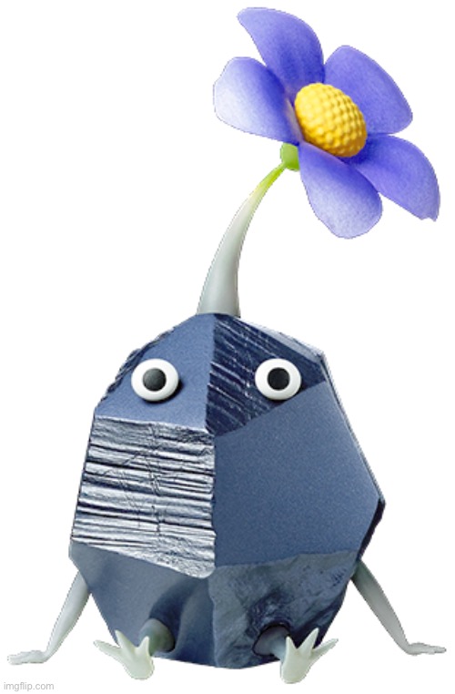 Rock Pikmin | image tagged in rock pikmin | made w/ Imgflip meme maker