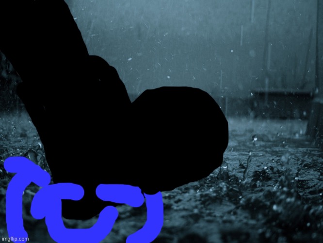 Rain on the street | image tagged in rain on the street | made w/ Imgflip meme maker