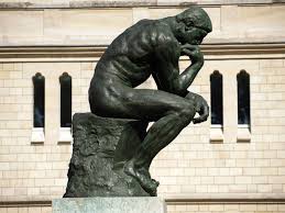 The thinker Blank Meme Template