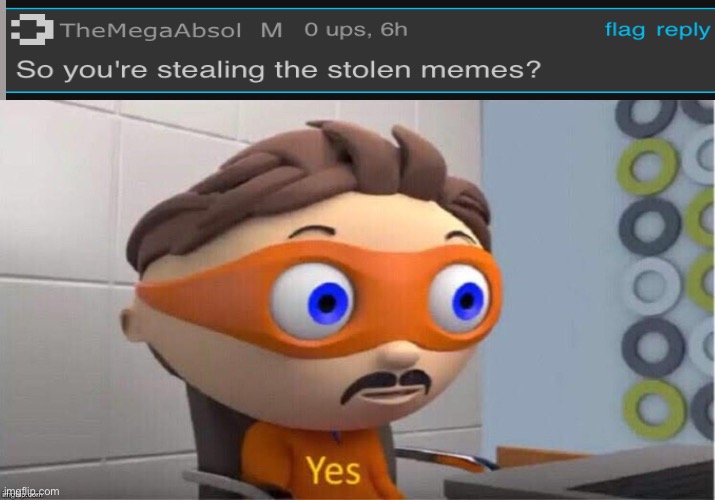 Protegent Yes | image tagged in protegent yes | made w/ Imgflip meme maker