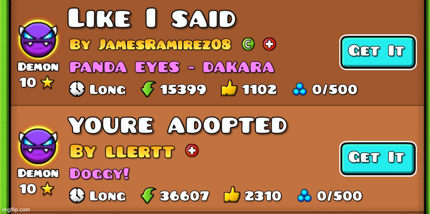 LMAO | image tagged in geometry dash,like i said,adopted,video games,funny | made w/ Imgflip meme maker