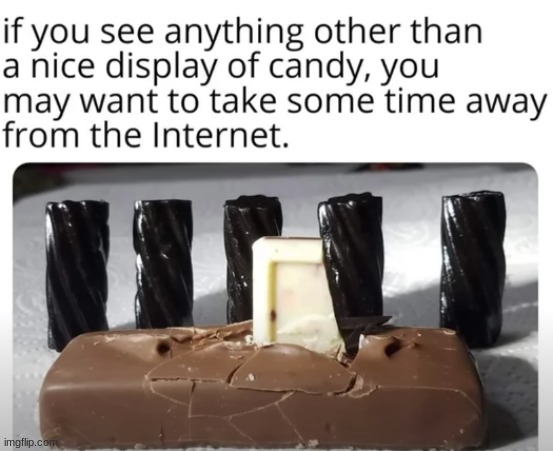Touch some grass | image tagged in couch,chocolate | made w/ Imgflip meme maker