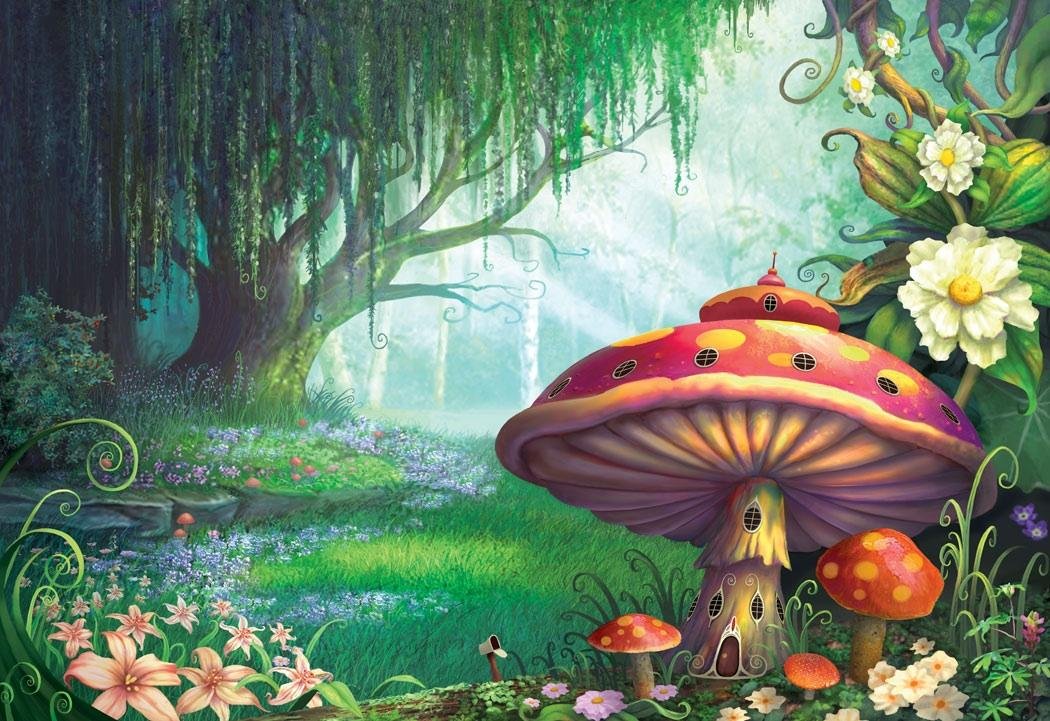The Mushroom in Mario Blank Meme Template