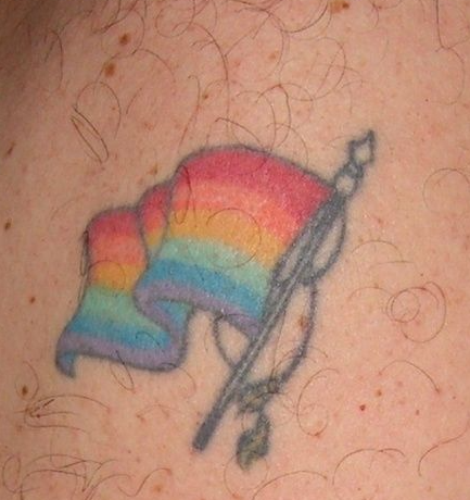 Yakuda tramp stamp LGBTQ tattoo JPP Blank Meme Template