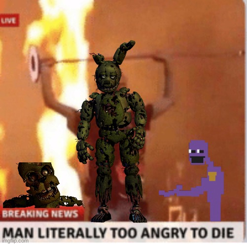 pov fnaf | image tagged in william afton | made w/ Imgflip meme maker