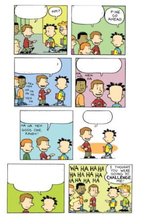 High Quality big nate trash talk Blank Meme Template