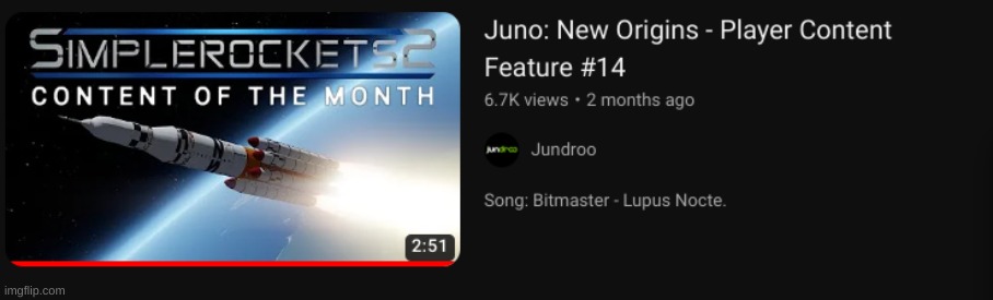 Lol if you didn't see their announcement they renamed simple-rockets 2 to juno new origins | image tagged in gaming,mandela effect | made w/ Imgflip meme maker