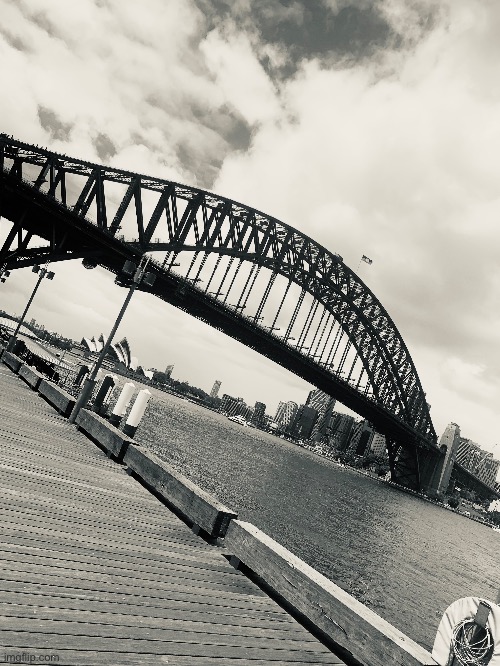 Harbour bridge in silver tone looks pretty og I think | made w/ Imgflip meme maker