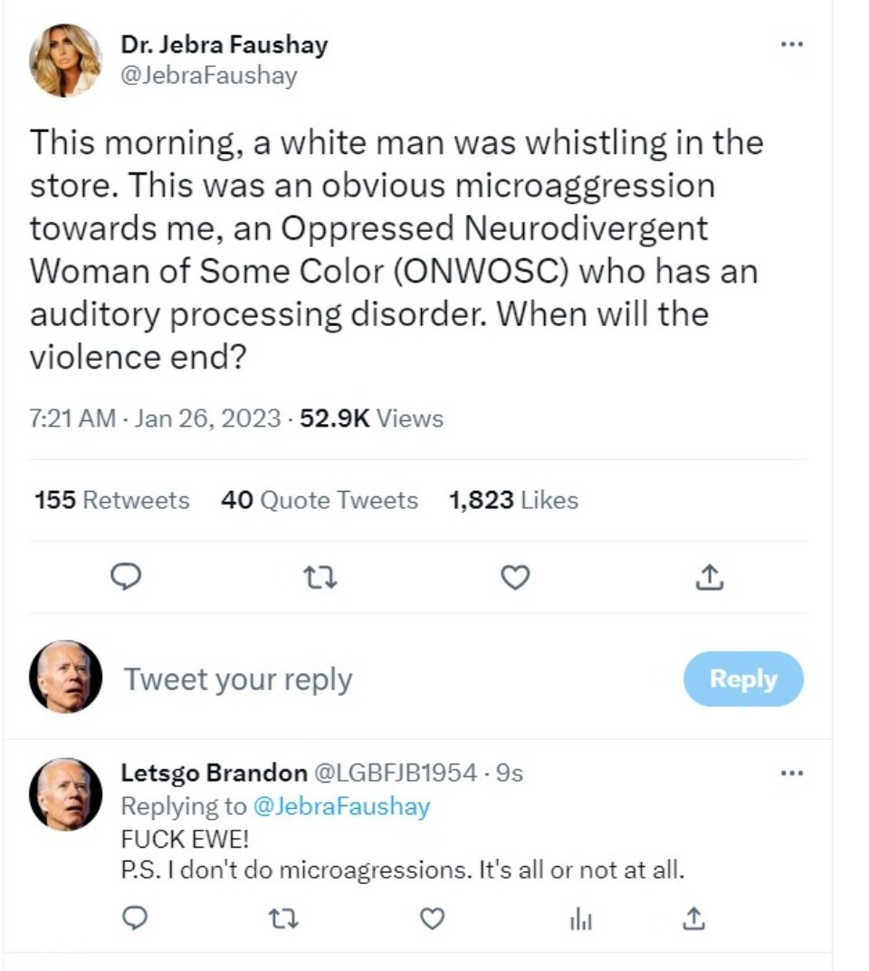 I don't do microaggressions. It's either all or not at all. | image tagged in microaggression,all or not at all,fuck your feelings,neurodivergent,lets go brandon,sjw triggered | made w/ Imgflip meme maker