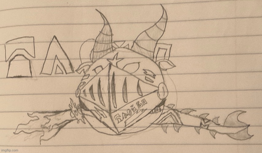 Dragon armor Flariaball wears during the Campfire War | image tagged in drawing | made w/ Imgflip meme maker