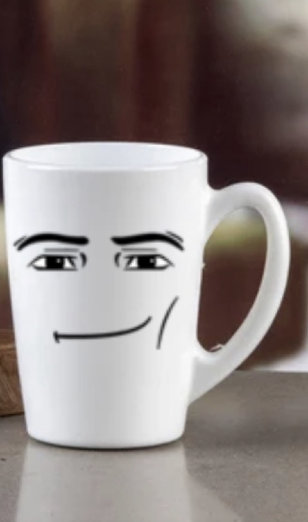 The manface mug is broken. - Imgflip