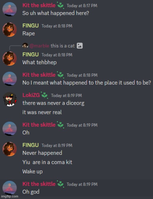 NO THEY TOOK DOWN DICE ;-; | made w/ Imgflip meme maker