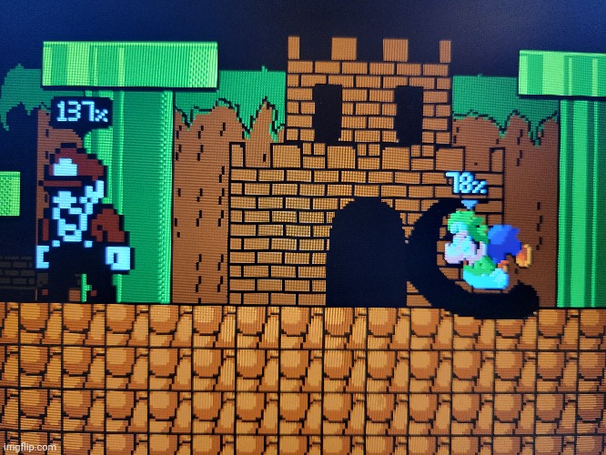 luigi harnesses the void's vile energy | made w/ Imgflip meme maker
