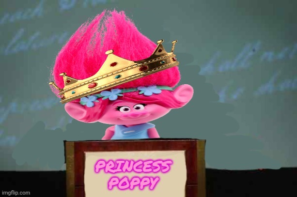 Princess Poppy | image tagged in princess poppy | made w/ Imgflip meme maker