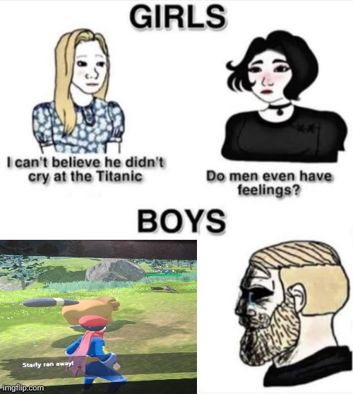 Guys... I f*cked up... | image tagged in do men even have feelings,pokemon,messed up,shiny | made w/ Imgflip meme maker