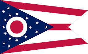 High Quality Ohio Flag Blank Meme Template