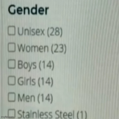 I guess there were more than 2 genders after all | image tagged in shitpost | made w/ Imgflip meme maker