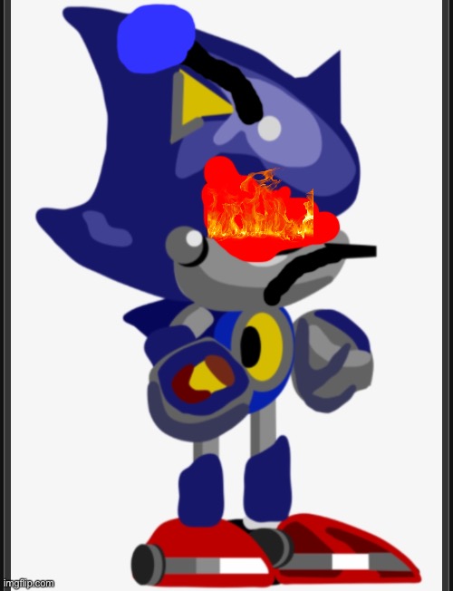 image tagged in metal sonic doll has lost the purpose of living | made w/ Imgflip meme maker