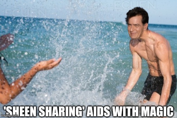 'SHEEN SHARING' AIDS WITH MAGIC | made w/ Imgflip meme maker