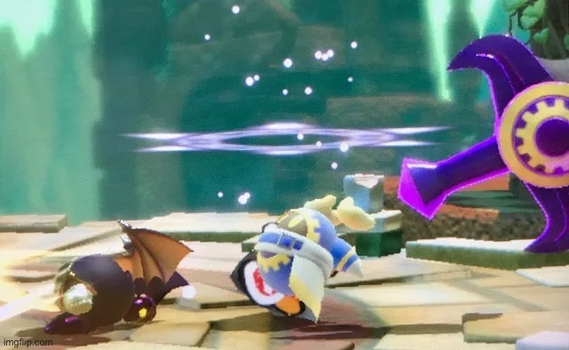 Magolor attack | image tagged in magolor attack | made w/ Imgflip meme maker