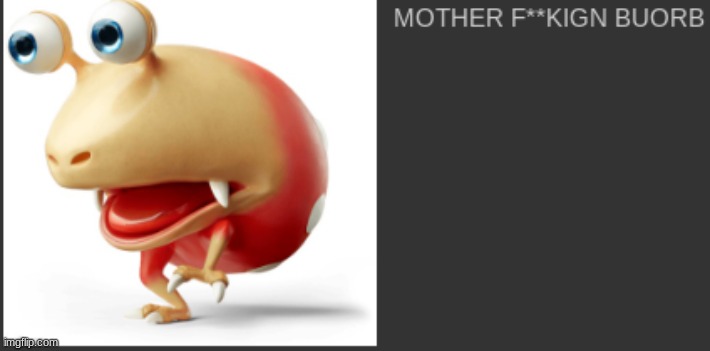 MOTHER FUCKIGN BUORB | image tagged in mother fuckign buorb | made w/ Imgflip meme maker