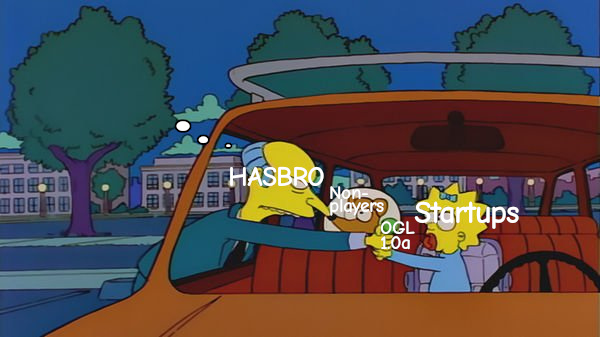 OGL HASBRO Mr. Burns Taking Candy from a Baby Blank Meme Template