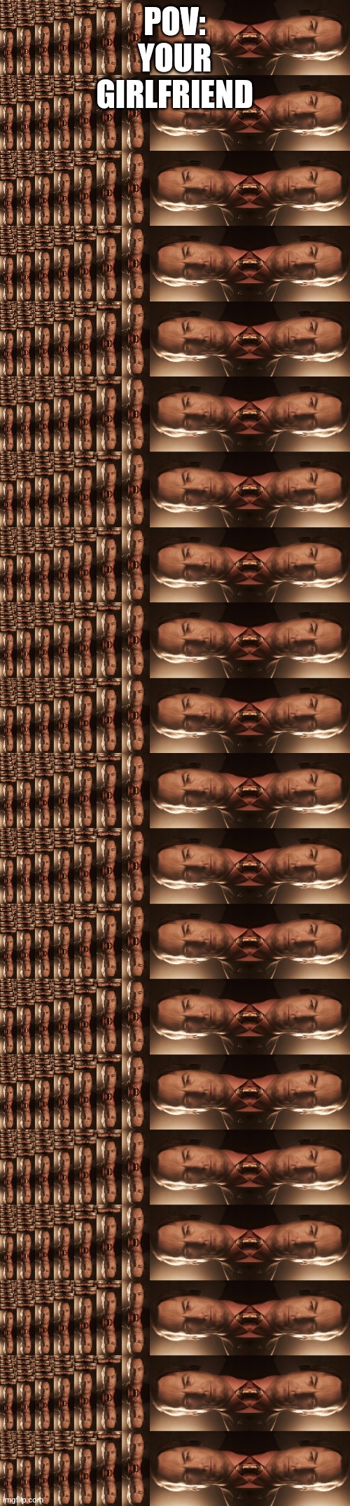 saul saul | POV: YOUR GIRLFRIEND | image tagged in saul saul | made w/ Imgflip meme maker