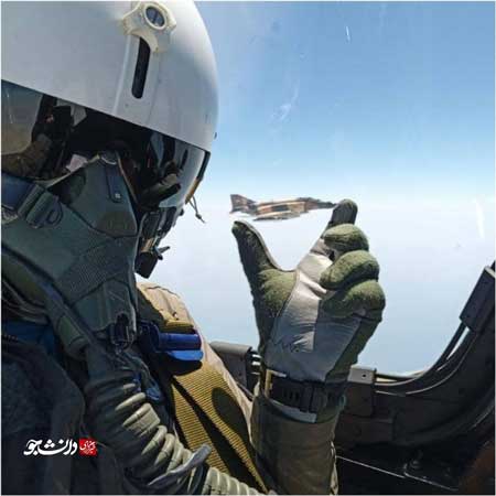 High Quality fighter jet pilot hilding a phantom Blank Meme Template