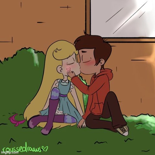 image tagged in fanart,svtfoe,star vs the forces of evil,starco,shipping,memes | made w/ Imgflip meme maker