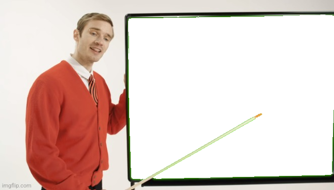 pewdiepie blackboard transparent Blank Meme Template